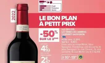 Les ormes de cambras - i.g.p. pays d'oc cabernet sauvignon