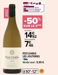 Petit chablis - les jouteries