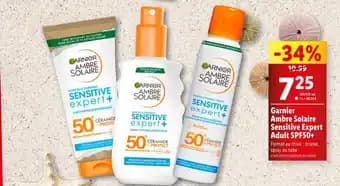 Garnier Ambre Solaire Sensitive Expert Adult SPF50+