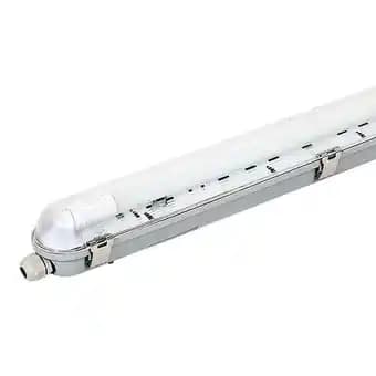 Kit de Réglette LED IP65 + Tube Néon LED 120cm T8 18W - Blanc Neutre 4000K - 5500K - SILAMP