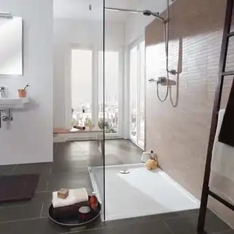 Receveur LIFETIME PLUS extra plat - Dimensions : 140 x 90 cm - Couleur : BLANC