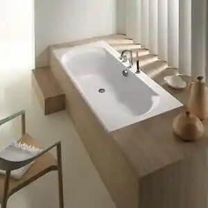 Baignoire droite JACOB DELAFON Elise, deux places + nettoyant 170 X 75