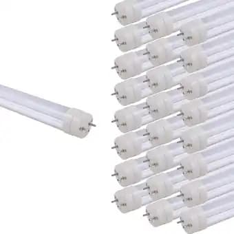 Tube Néon LED 120cm T8 36W (Pack de 25) - Blanc Neutre 4000K - 5500K - SILAMP