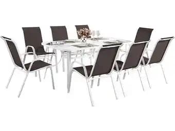 Salon de jardin Cordoba XL 180 - Phoenix - Taupe