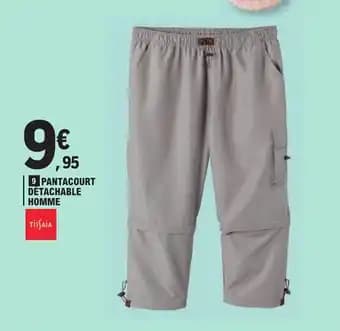 PANTACOURT DÉTACHABLE HOMME