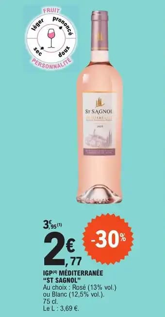 IGP (4) MÉDITERRANÉE "ST SAGNOL"