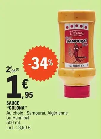 SAUCE "COLONA"