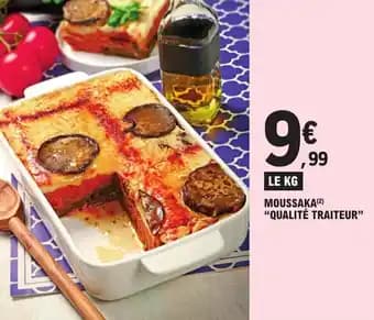 MOUSSAKA (2) "QUALITÉ TRAITEUR"
