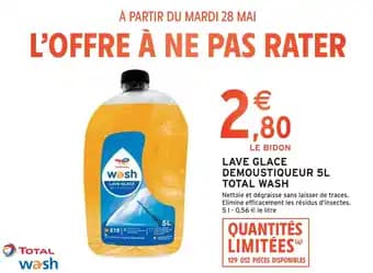 TOTAL WASH LAVE GLACE DEMOUSTIQUEUR 5L
