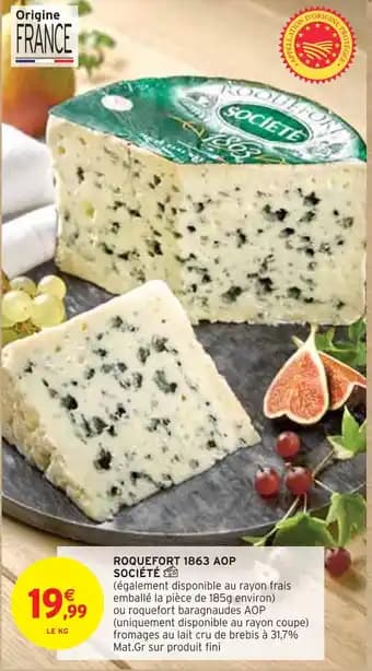 SOCIÉTÉ ROQUEFORT 1863 AOP
