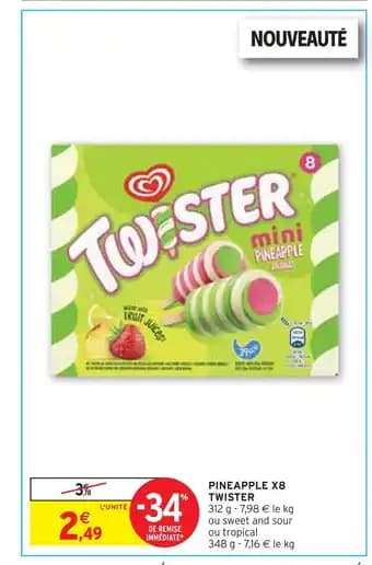 TWISTER PINEAPPLE X8