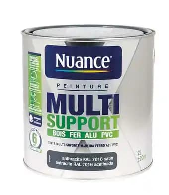 Peinture Multi-support - Anthracite - Satin - 2L