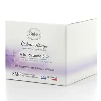 Galeo - Crème visage à la lavande biologique 50 ml