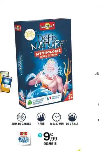 Bioviva DÉFIS NATURE - MYTHOLOGIE HÉROS ET DIEUX