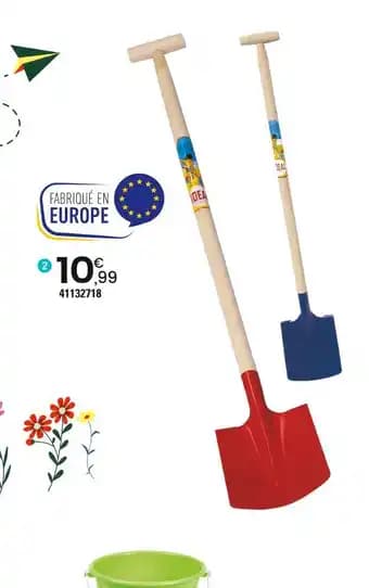 SMOBY PELLE DE PLAGE DROITE 90 CM