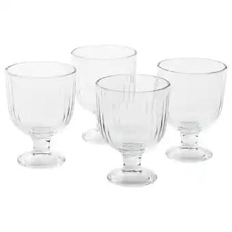 Vardagen Verre à pied, verre transparent, 28 cl