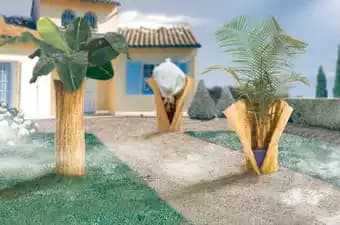 Hivertmat paille de riz 1X1.50M