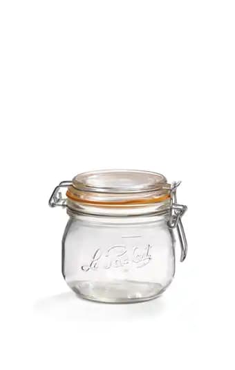 Le parfait - Bocal en verre x 6 Ø.8,5 cm