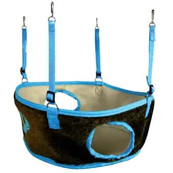 Corbeille pour furet Paradise bleu taille S