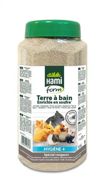 Terre À Bain Soufre Hygiène + - L.10,5 x l.10,5 x H.25 cm