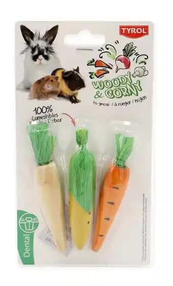 Woody & Corny 3 Legumes Hauteur 10 cm Tyrol