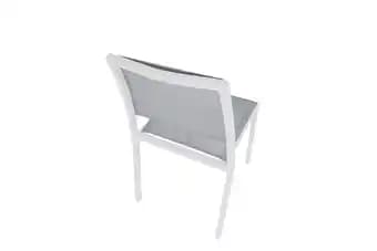 Chaise Haby Alu Text Blanche - ECLOZ