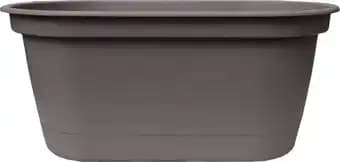 Ecloz - Jardinière à Réserve d'eau L'Autonome Taupe 60cm