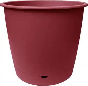 Ecloz - Pot à réserve d'eau L'Autonome Rond Rose Tropicale ⌀20cm