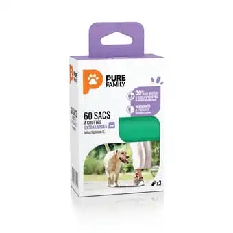 Sacs à crottes XL x 60 - Pure Family