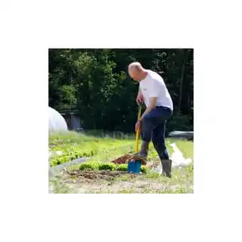 Bêche à rebord Duopro LEBORGNE manche pomme trimatière