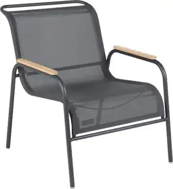 Fauteuil Lounge Coolside Carbone