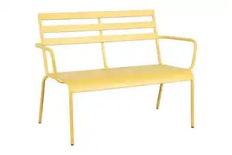 Ecloz - Banc Arthur 2 Places Mimosa L.118 x l.66 x H.82 cm