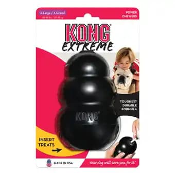 KONG XTREM POUR CHIEN NOIR XL