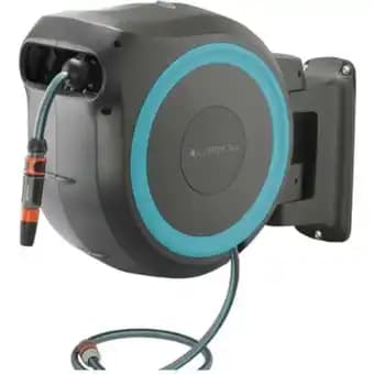 Dévidoir auto mural GARDENA RollUp M/L tuyau arrosag L.25m D.13mm