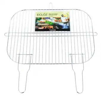 Grille simple 52,5 x 39 cm en acier chromé pour Florence
