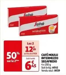 Segafredo - café moulu intermezzo