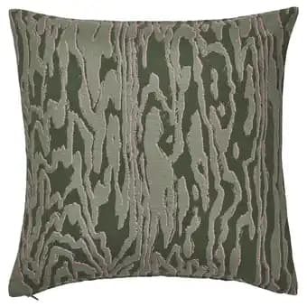 Tandmott Housse de coussin, gris vert/rose, 50x50 cm