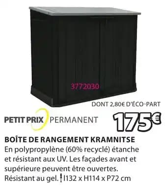BOÎTE DE RANGEMENT KRAMNITSE