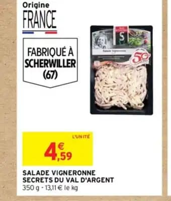 SALADE VIGNERONNE SECRETS DU VAL D'ARGENT