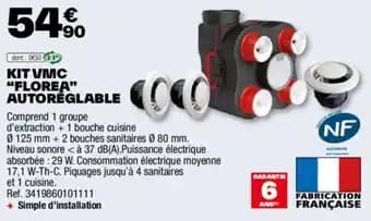 Promotion Exclusives de Vmc autoréglable : Découvrez l'Offre incontournable