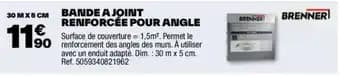 BANDE A JOINT RENFORCÉE POUR ANGLE