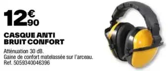 CASQUE ANTI BRUIT CONFORT