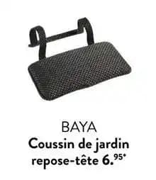 Baya coussin de jardin repose-tête