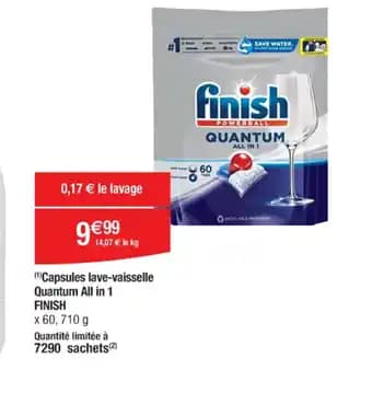 Capsules lave-vaisselle Quantum All in 1