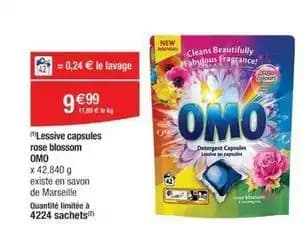 Omo - lessive capsules rose blossom
