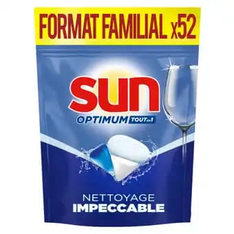 SUN Capsules lave-vaisselle Format Familial