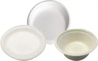 SUR TOUTE LA VAISSELLE À JETER PULPE