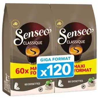 SENSEO Dosettes de Café Giga Format