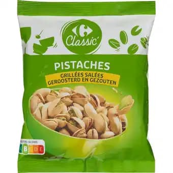 CARREFOUR CLASSIC' Pistaches grillées salées