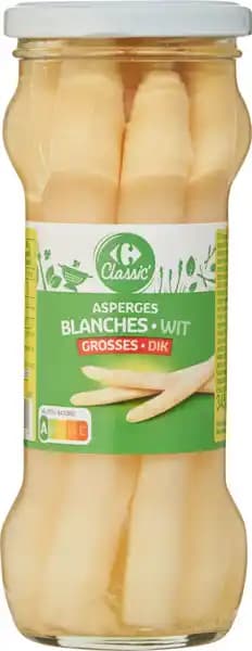 CARREFOUR CLASSIC' Asperges blanches